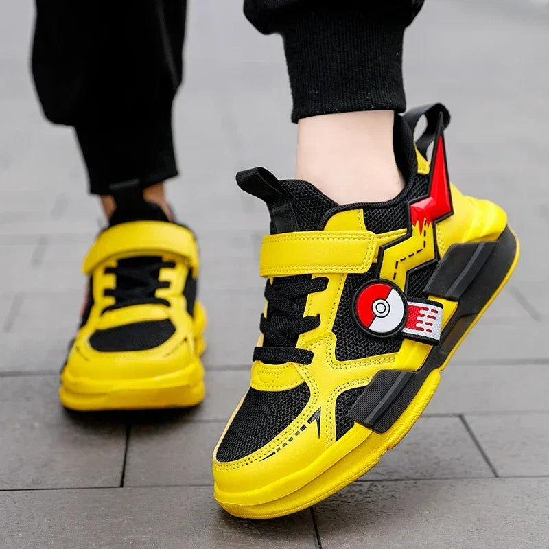 Kid Casual Sneakers Pikachu Sports Running Shoes