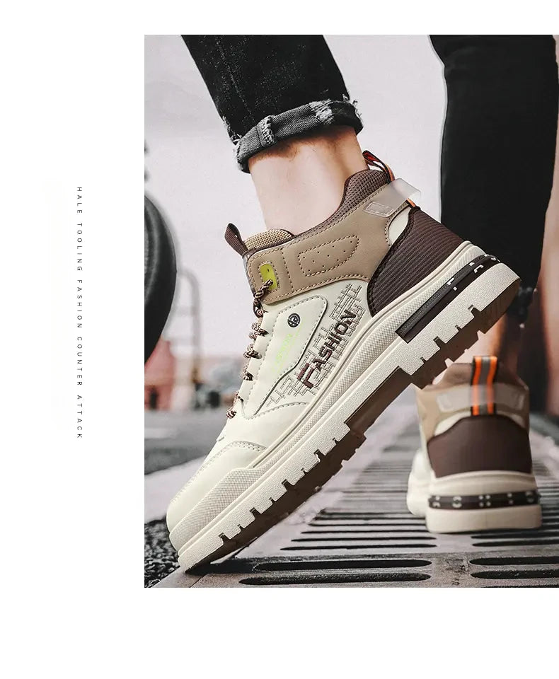 Sneakers Men Casual Vulcanized Shoes Walking Outdoor