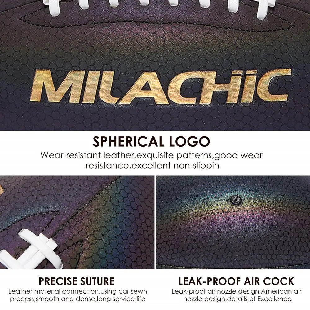 Reflective American Football Luminous Wear-resistant Training Ball