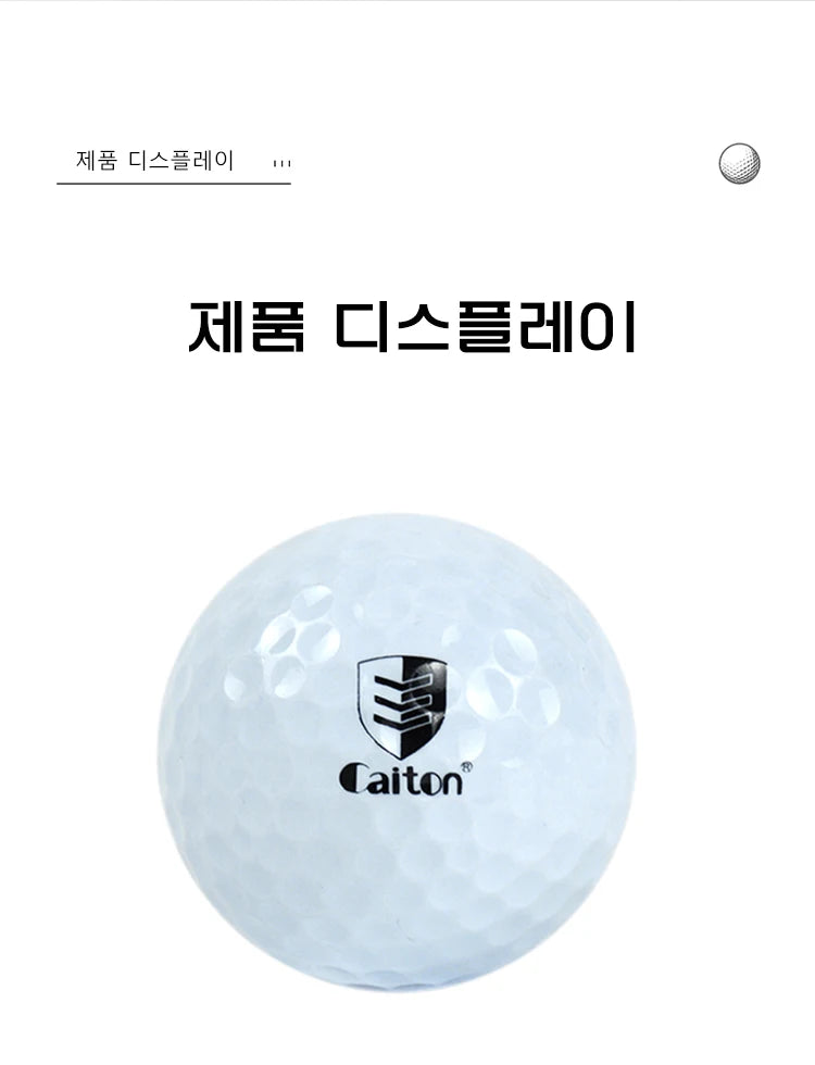 Caiton 12pcs Double Layer Extreme Range Golf Ball