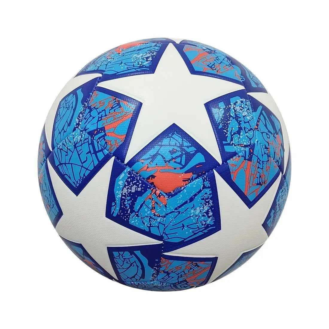 Classic Size 5 Soccer Ball, Handmade PU Leather Durable