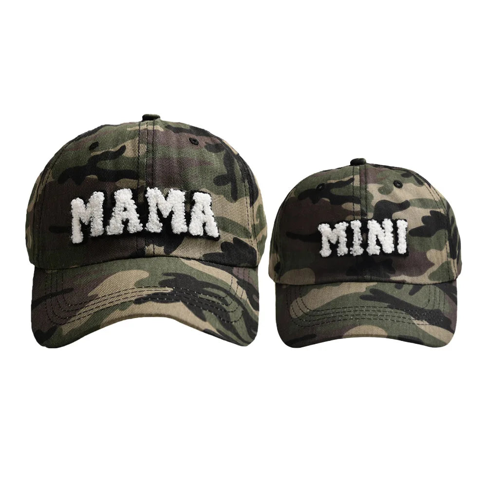 Cool Mama Mini Women Children Kids Cap Sets Lady Baseball Cap