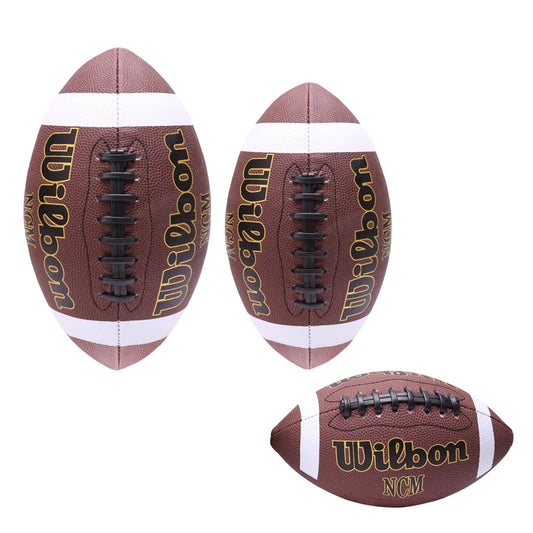 High Quality  Football Size 3 6 9 PU Leather American Football