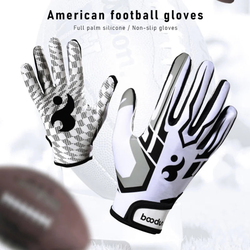 Professional Football Breathable Anti-slip Soccer Baseball Gloves