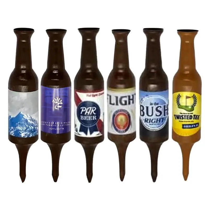 Funny Golf Tees Novelty Bottle Shape Golf Tees Reusable