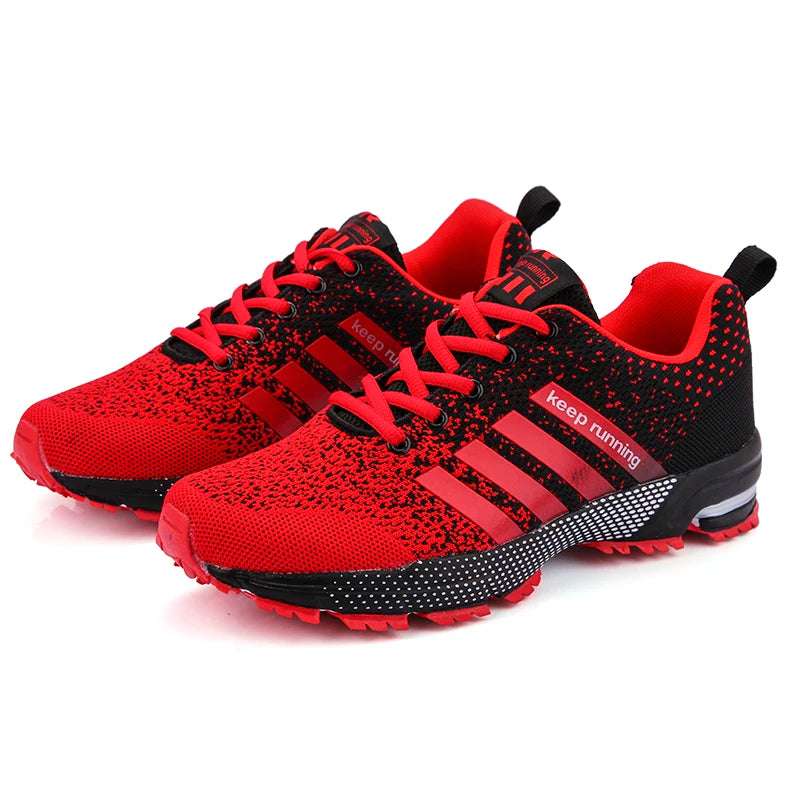 Men's and Women's Running Shoes Breathable Light Training Shoes