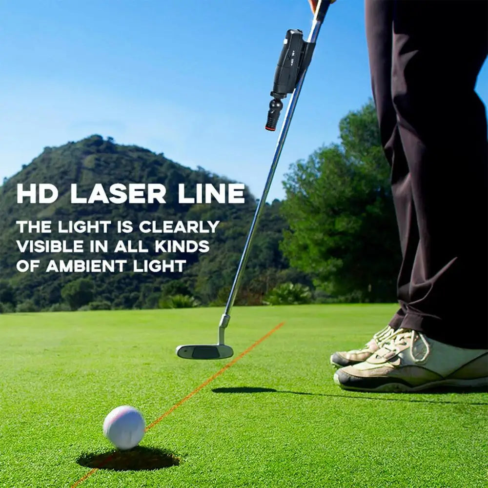 Golf HD Laser Putting Aiming Aids 360 Degree Adjustable Direction Outdoor