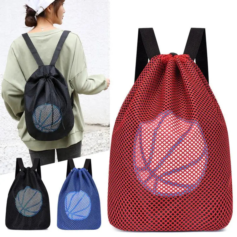 Gym Bag Fitness Backpack Basketball Backpack Storage Bag Drawstring