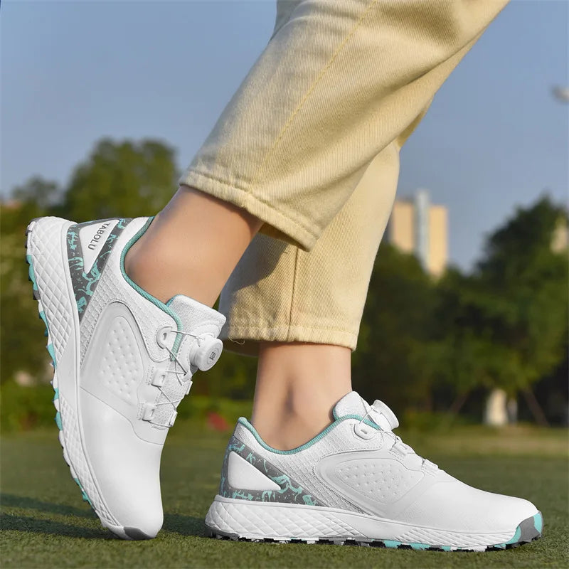 women's golf shoes, Convenient rotating buckle casual