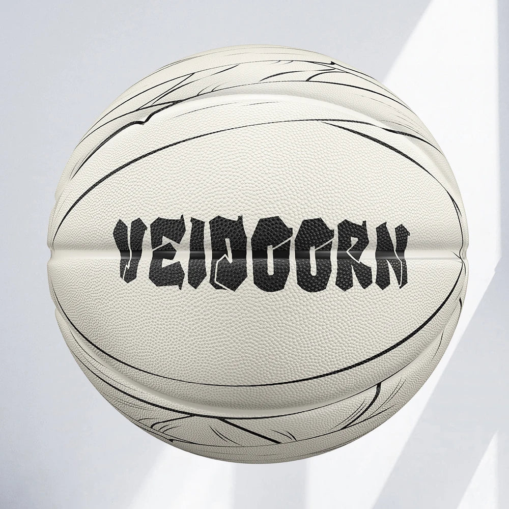 Durable Rubber Basketball Size 7 Indoor Outdoor Funny Ball