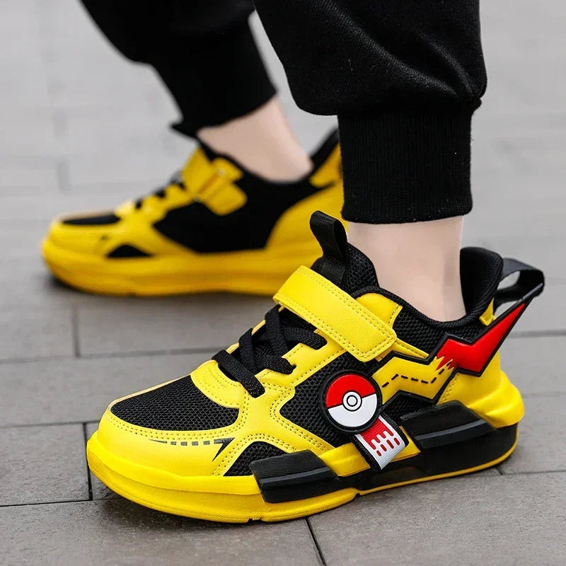 Kid Casual Sneakers Pikachu Sports Running Shoes