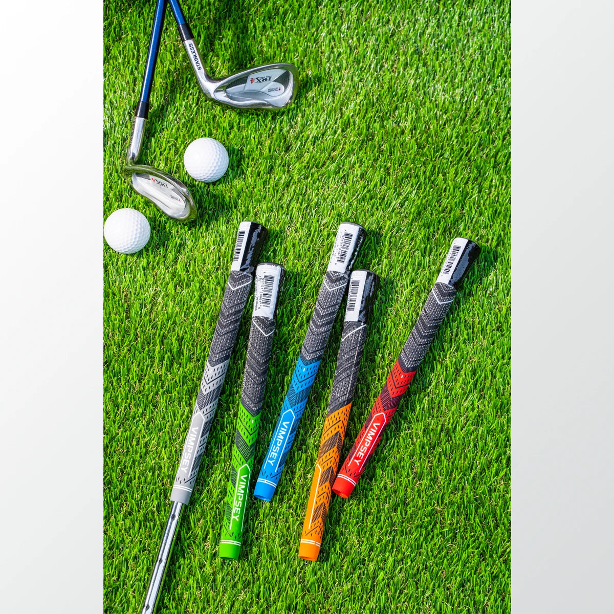 10 Pcs/Set Golf Grips multi-compound Rubber Cotton