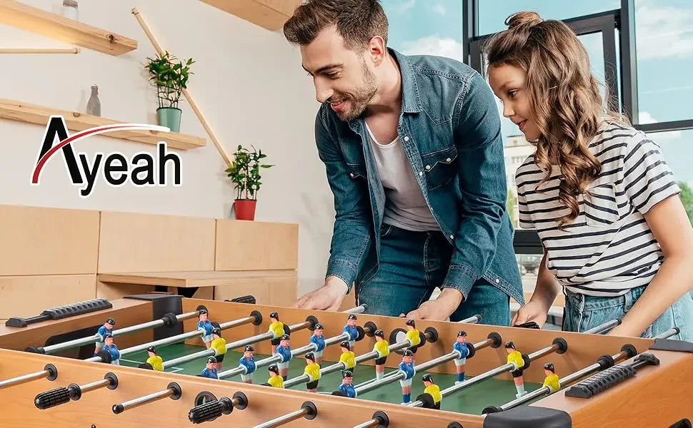 48 Inches Foosball Table - 4 FT Soccer Game Regulation