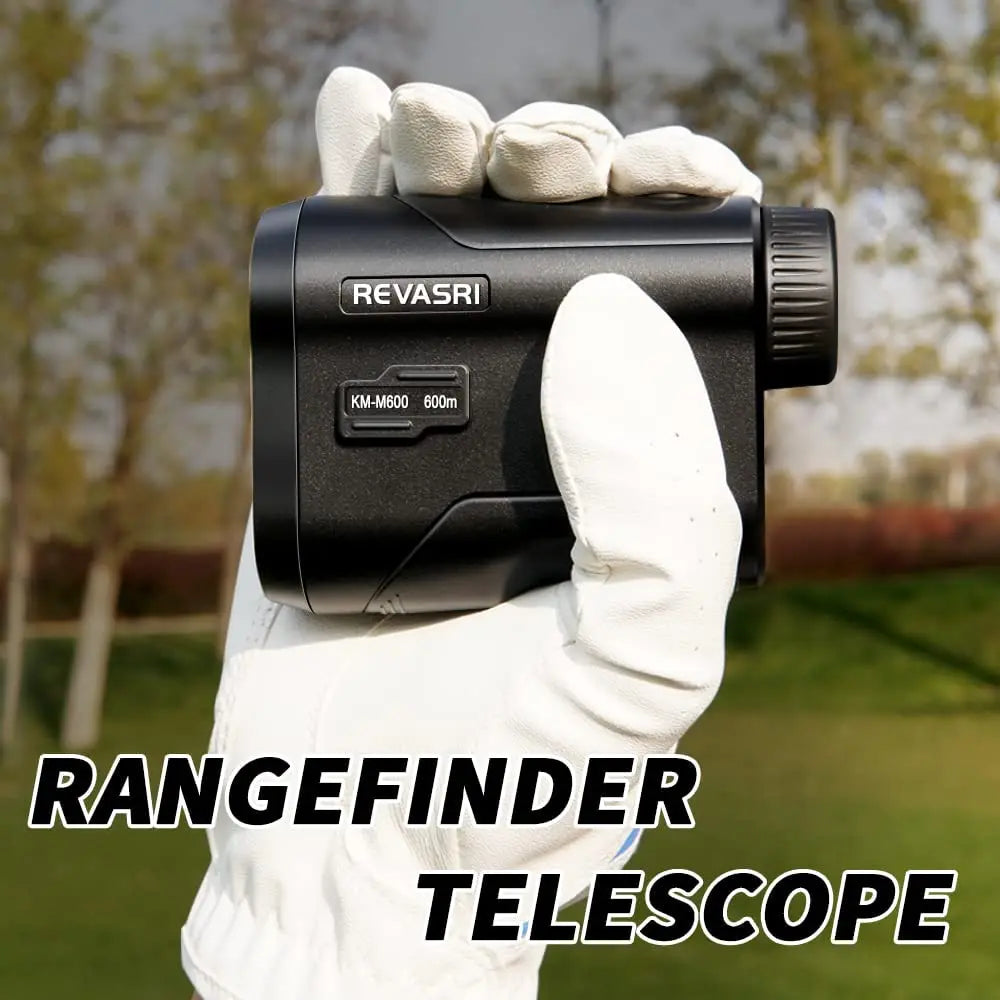 REVASRI 600M/Yard Golf Laser Rangefinder with Slope Compensation