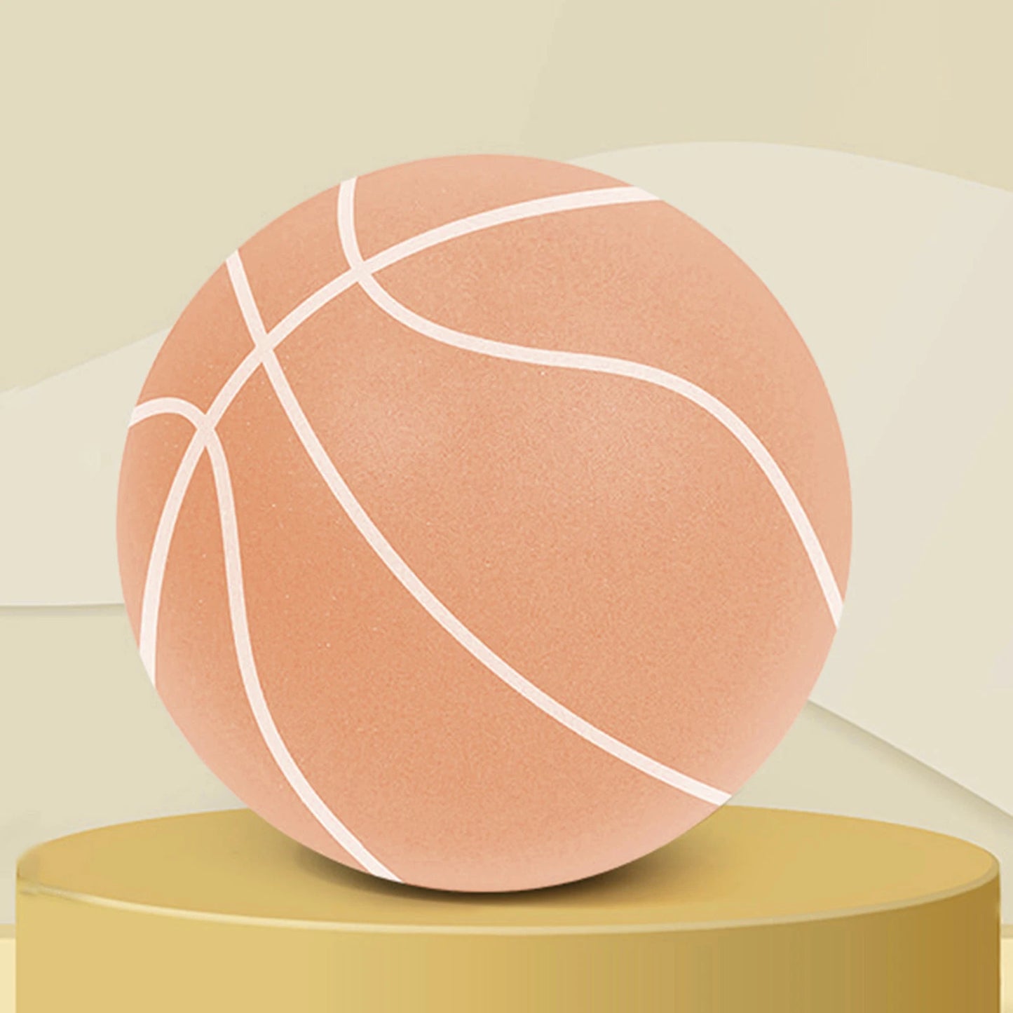 Bouncing Mute Ball Indoor Silent Basketball 24 cm