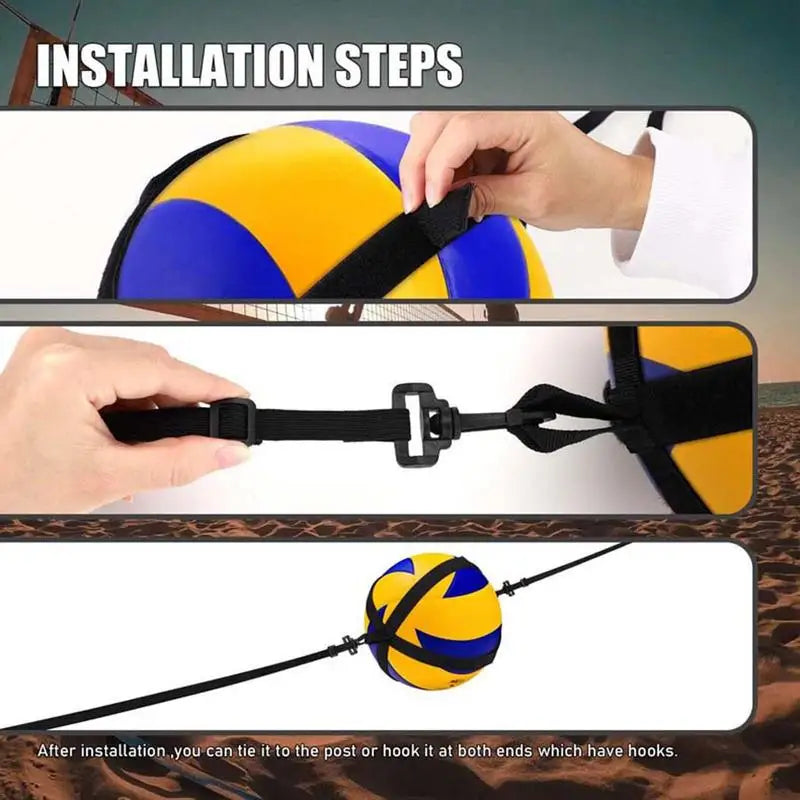 Volleyball Spiking Training Aid Adjustable Belt Spiking Aids