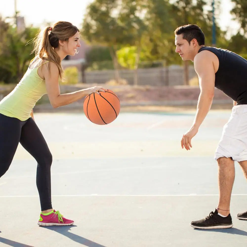 Indoor Silent Basketball With Basketball Hoop Size 3/5/7