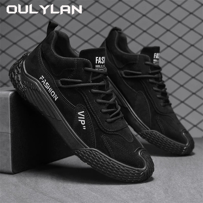 Men's Trendy Sports Wear Resistant Anti Slip Sneakers