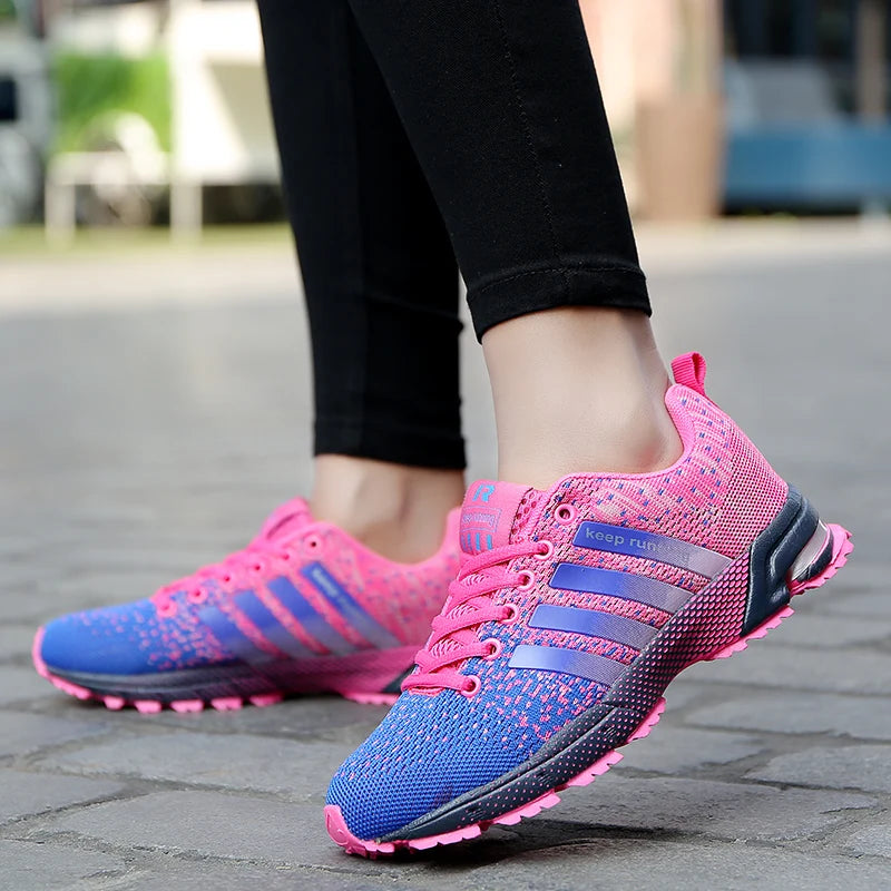 Men's and Women's Running Shoes Breathable Light Training Shoes