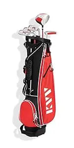 KVV Men’s Complete Golf Clubs Includes Driver, Fairway, Hybrid, 5#-P# Irons, Putter, Stand Bag, Head Covers, Right H