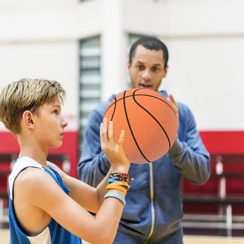 Indoor Silent Basketball With Basketball Hoop Size 3/5/7