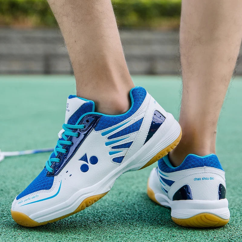 Unisex tennis shoes breathable badminton volleyball athletic training sneakers