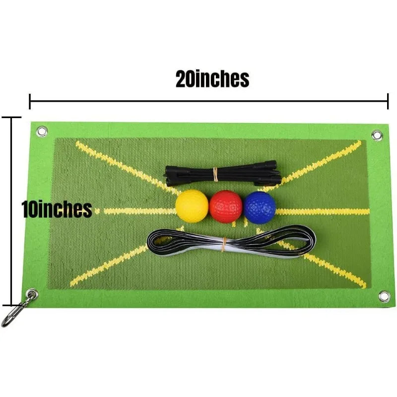 Trace Golf Training Aids Mat for Swing Detection Directional Path Pads