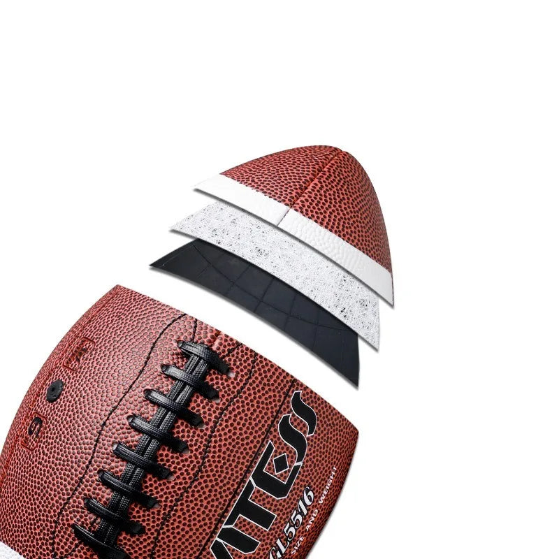 PU Machine-stitched American Football Standard Size 6 Wear-resistant