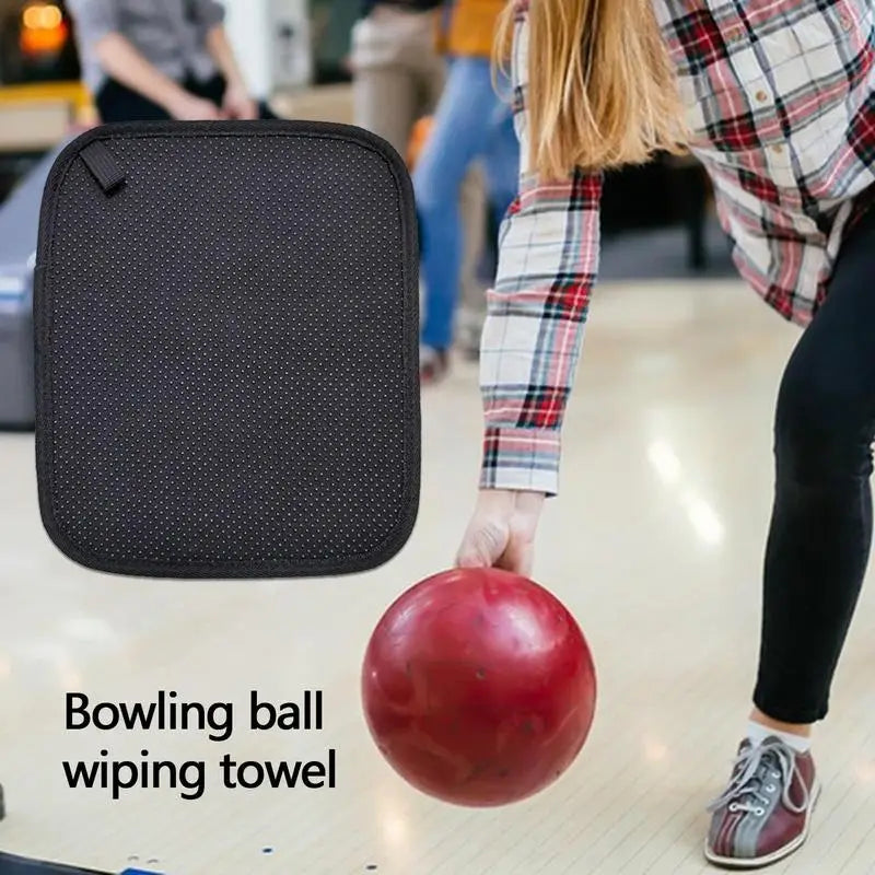 Cleaning Towel Microfiber EZ Grip Non-Slip Bowling Ball Shammy Pad For Cleaning