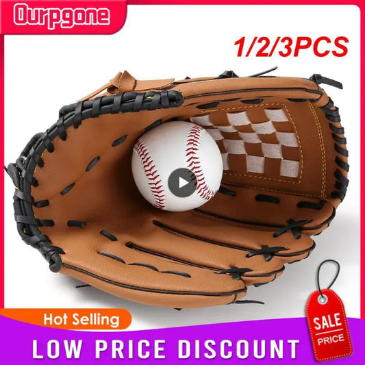 1PCS Pure Leather Baseball Glove Infield Pitcher Baseball Glove