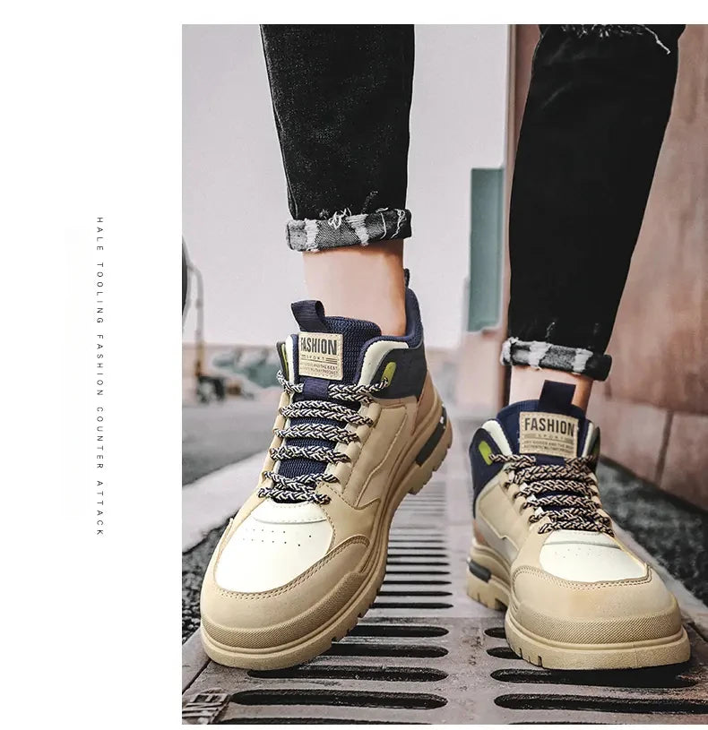 Sneakers Men Casual Vulcanized Shoes Walking Outdoor