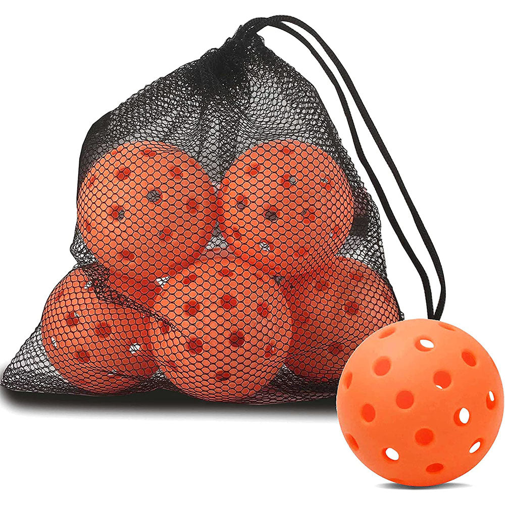 6 Pack Pickleball Balls for Outdoor Indoor Sports