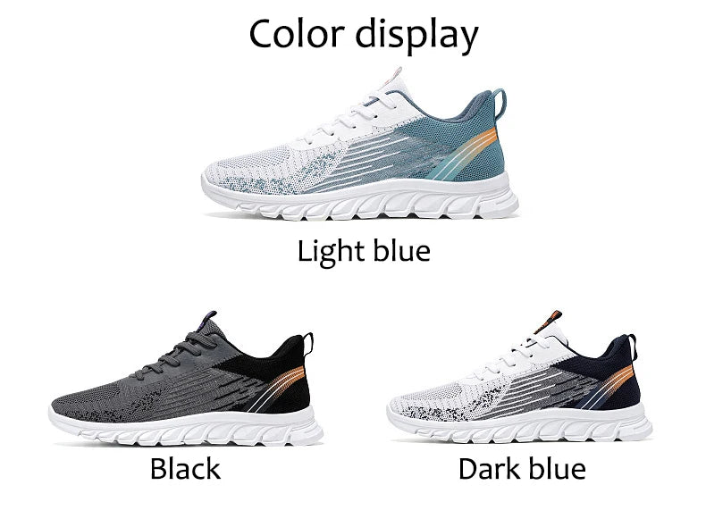 Summer Men's Mesh Sports Shoes Lightweight Breathable