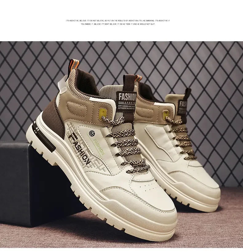 Sneakers Men Casual Vulcanized Shoes Walking Outdoor