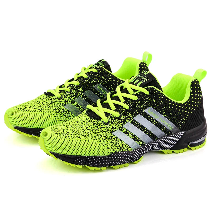 Men's and Women's Running Shoes Breathable Light Training Shoes