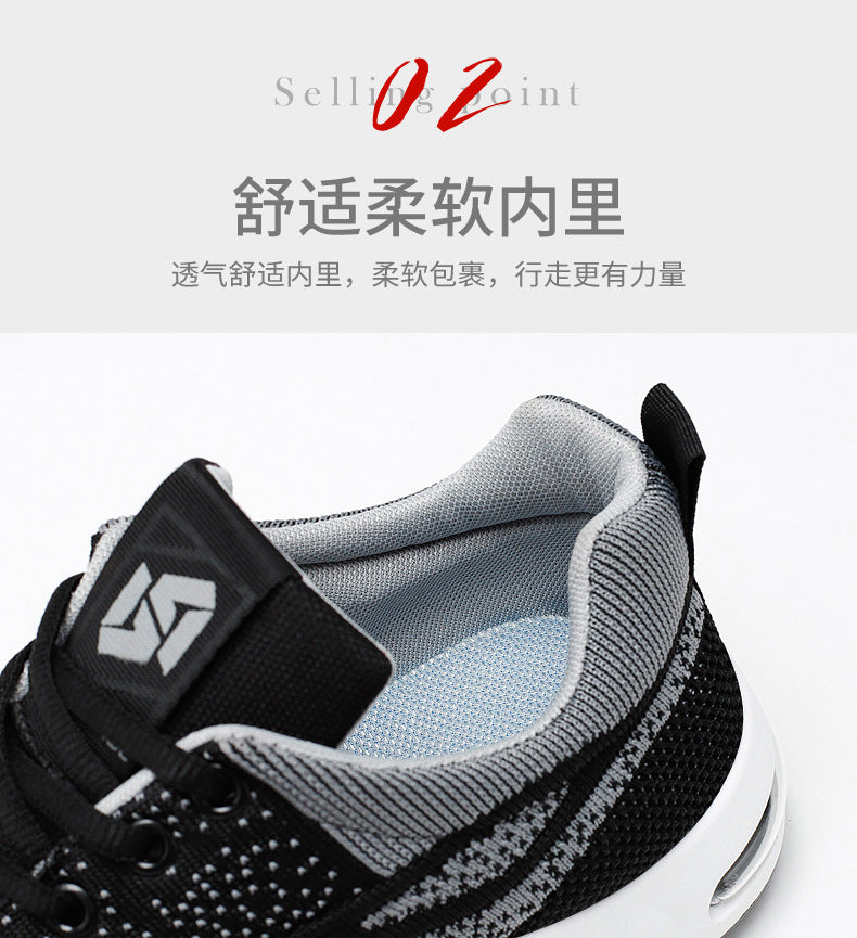 Breathable Men Sneakers Casual Slip-on Walking Shoes