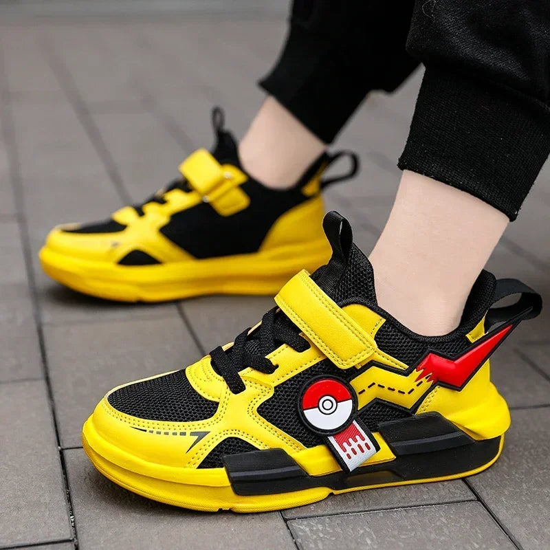 Kid Casual Sneakers Pikachu Sports Running Shoes