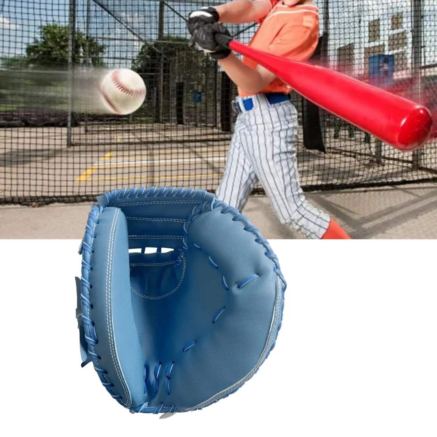 Baseball Glove Catcher's Mitt Durable Thicken Softball Glove