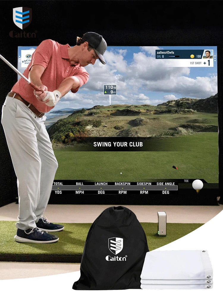 Caiton Golf Ball Simulator Impact Display Projection Screen