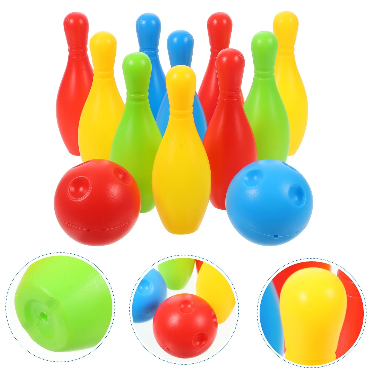 Kids Bowling Set Bowling Game Portable Table Bowling Gamel