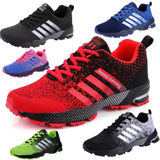 New large size men's casual sports shoes fashion thick soles easily breathable men's sneakers comfortable running