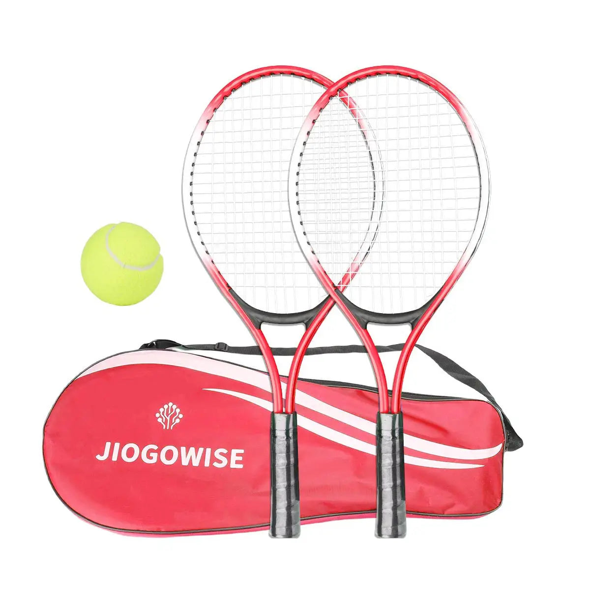 2pcs Tennis Rackets Included Tennis Bag & Ball Exercise Beginner