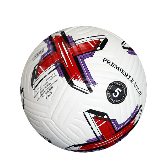 Soccer Ball Official Size 5 Durable Soft PU Leather Seamless