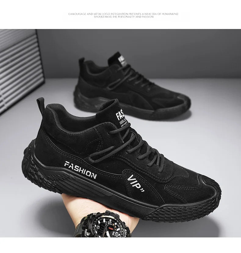 Men's Trendy Sports Wear Resistant Anti Slip Sneakers