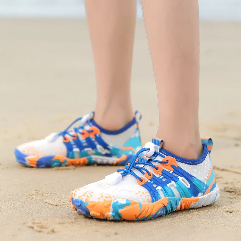 Water Kids Summer Beach Aqua Shoes Colorful Seaside Children Sneakers