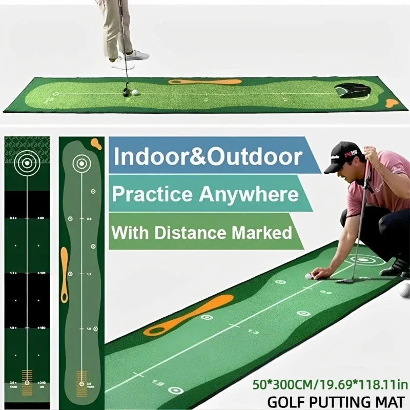 Golf Carpet Putting Mat Indoor Putting Practice