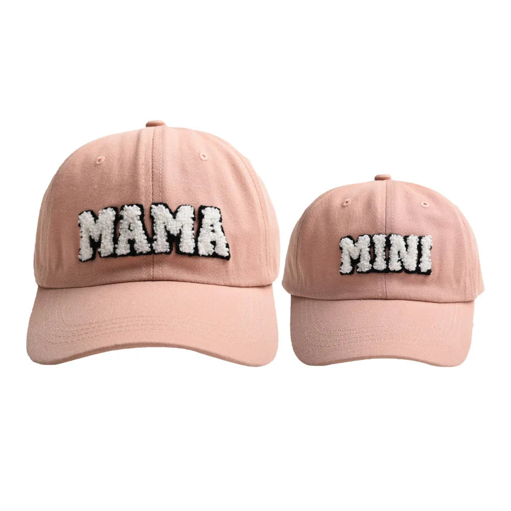 Cool Mama Mini Women Children Kids Cap Sets Lady Baseball Cap