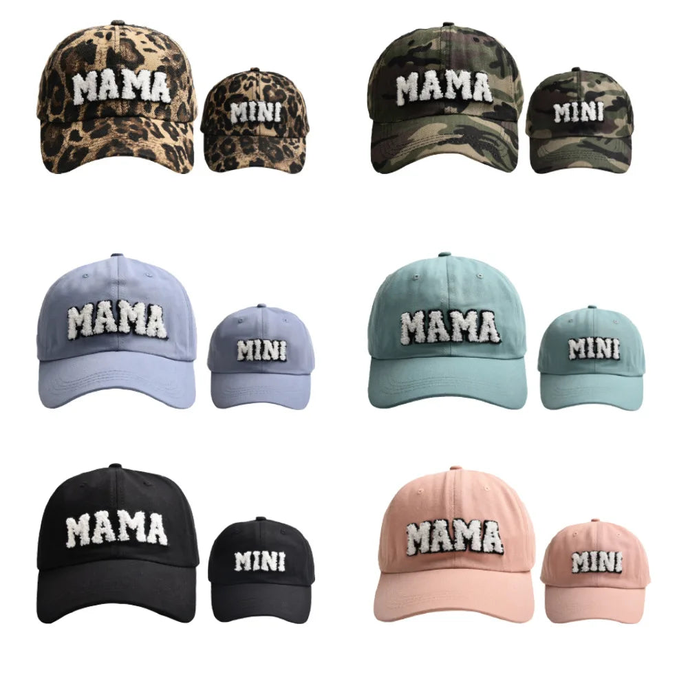 Cool Mama Mini Women Children Kids Cap Sets Lady Baseball Cap