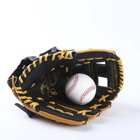 Professional Baseball Gloves 11.5/12.5inch Youths Adults Leather