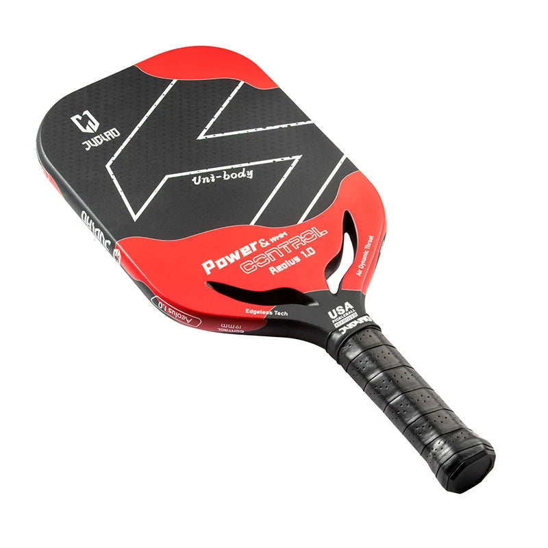 JUCIAO Carbon Fiber Pickleball Paddle with Aero Throat USAPA